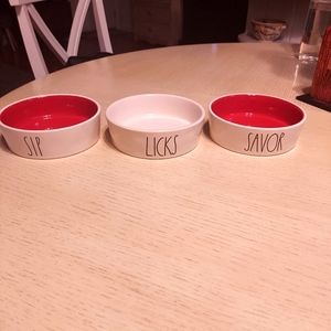 Rae Dunn pet bowls